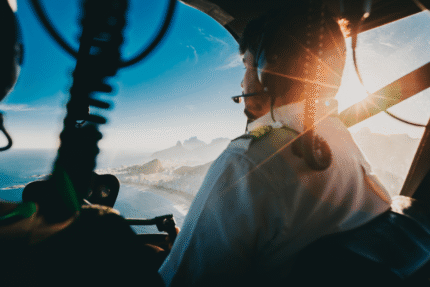 Overflight in Ushuaia